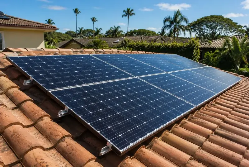 Installation de panneaux solaires à Messery
